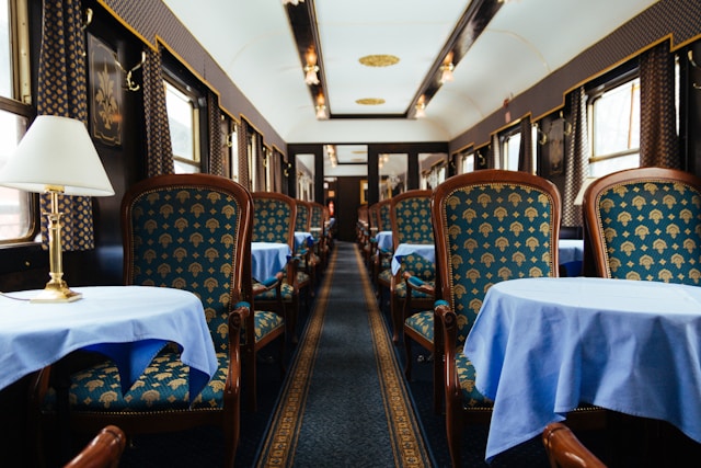 Voyage en train de luxe