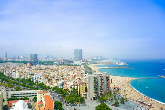 villages côtiers de la Méditerranée en Espagne