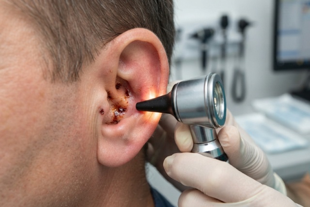 Infection de l'oreille